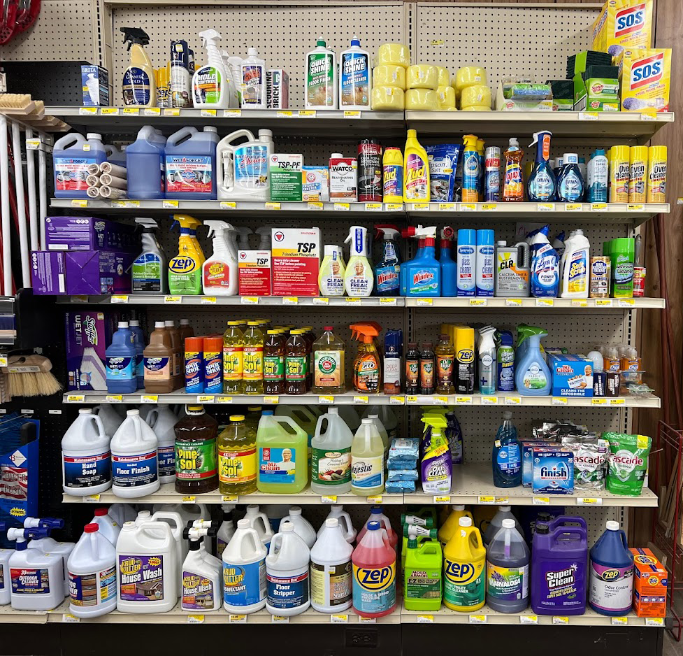 Ideal Supplies supplies Bathroom, concrete, all purpose, floor, glass, kitchen, and stain removers.