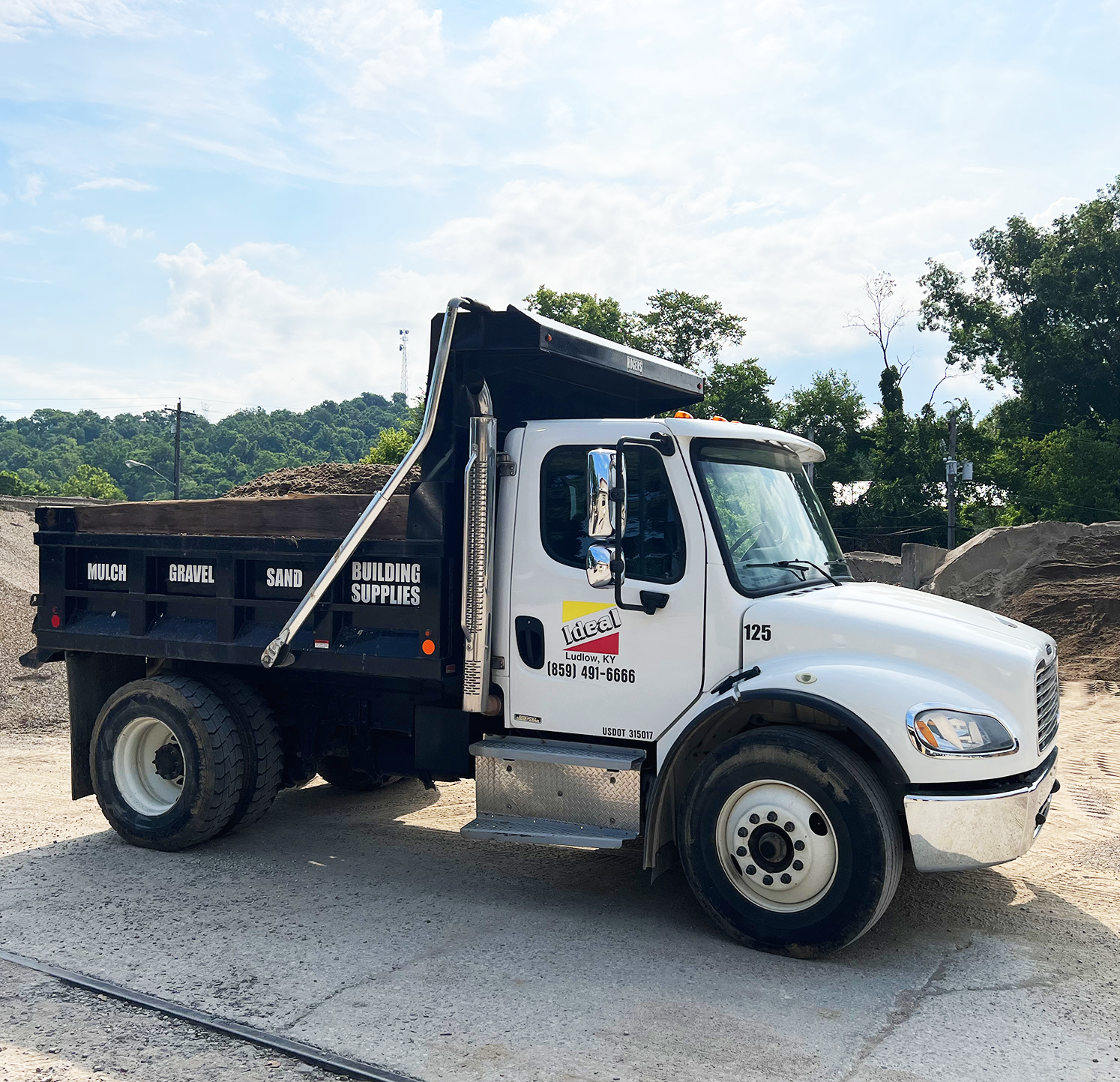 Ideal Supplies can deliver to your worksite or your home.We also deliver concrete.