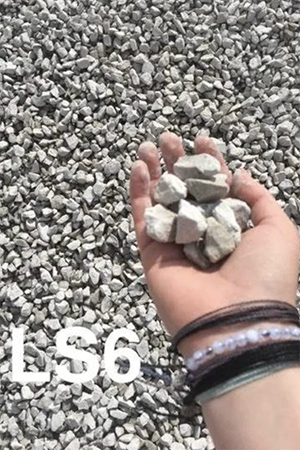 LS6 Limestone #6. Ideal Supplies LS6 limestone #6 gravel.